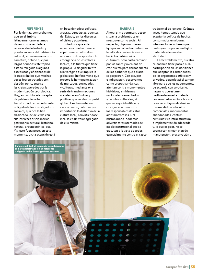 Revista Tarapacá Insitu ed50 - Página 35
