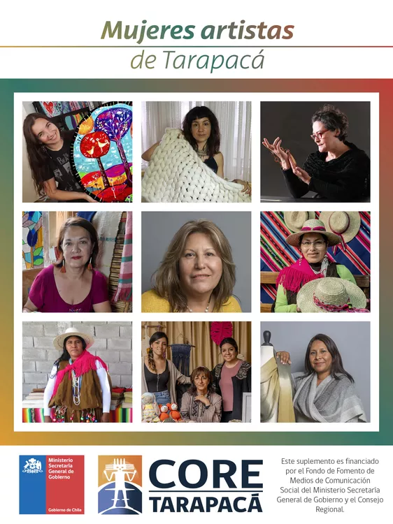 Mujeres artistas de Tarapacá-Portada