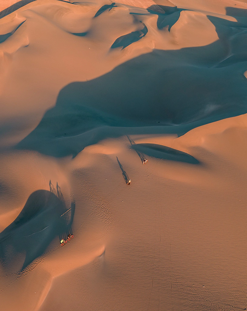 Dunas campos dunarios cerro dragon iquique Foto Franco Miranda